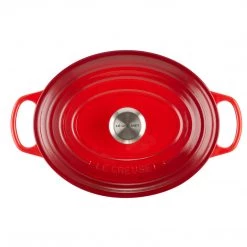 Le Creuset Oval 5-Quart Dutch Oven - Cerise COOKWARE 9 Le Creuset Oval 5-Quart Dutch Oven - Cerise COOKWARE