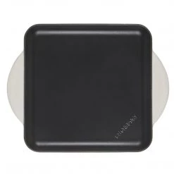 COOKWARE Le Creuset Enamaled Cast Iron Square Griddle, 9.5", Meringue