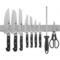 Zwilling J.A. Henckels Pro 16-Piece Knife Set With 17.5" Stainless Magnetic Knife