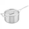 Demeyere Industry 5-Ply 4-Quart Stainless Steel Saucepan