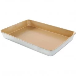 Nordic Ware Naturals Aluminum NonStick High-Side Sheet Cake Pan