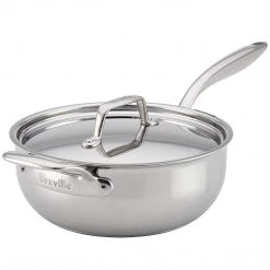 Breville Thermal Pro® Clad Stainless Steel 4-Quart Saucier