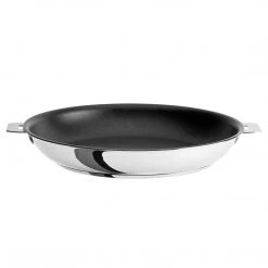 Cristel Casteline Detachable Handle 12.5'' Frying Pan Exceliss Non-Stick Coating COOKWARE
