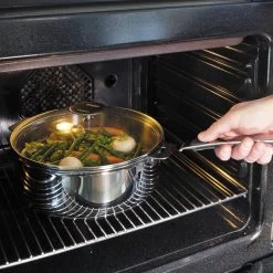 COOKWARE Cristel Casteline Sauce Pan, Set Of 3