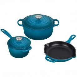 Le Creuset 5 Piece Signature Set - Deep Teal