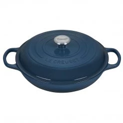 COOKWARE Le Creuset 5 QT. Signature Braiser - Deep Teal