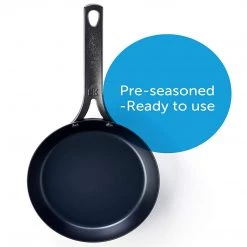 BK Cookware BK Black Steel Seasoned Carbon Steel Skillet, 11