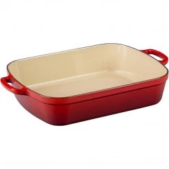 Le Creuset Signature 5.25-Quart Roaster - Cerise COOKWARE