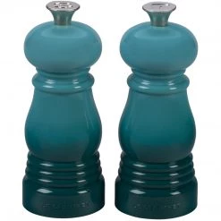 COOKS TOOLS Le Creuset Petite 5'' X 2'' Salt And Pepper Mill Set - Caribbean