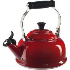 Le Creuset Classic 1.7-Quart Whistling Kettle - Cerise COOKWARE