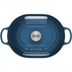 Le Creuset 3.75 QT. Signature Oval Casserole - Deep Teal COOKWARE