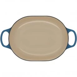 Le Creuset 3.75 QT. Signature Oval Casserole - Deep Teal COOKWARE