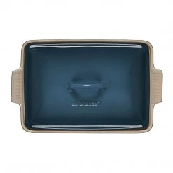 Le Creuset 4 Qt Heritage Covered Rectangular Casserole - Deep Teal COOKWARE