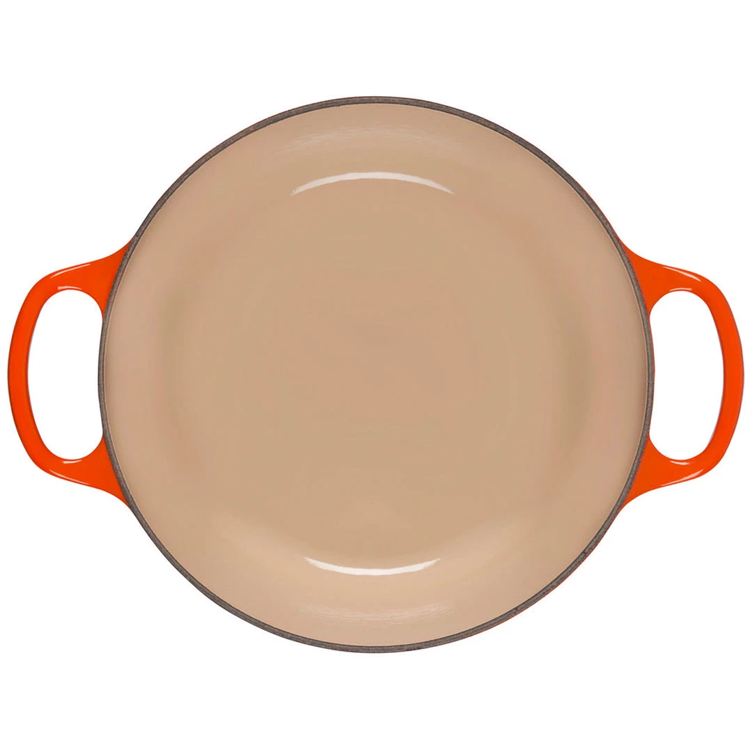 Le Creuset 5.25-Qt Signature Deep Oven - Flame COOKWARE 4 Le Creuset 5.25-Qt Signature Deep Oven - Flame COOKWARE