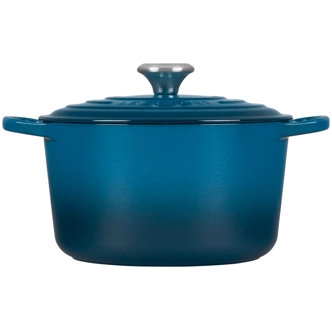 COOKWARE Le Creuset 5.25-Qt Signature Deep Oven - Deep Teal 5 COOKWARE Le Creuset 5.25-Qt Signature Deep Oven - Deep Teal