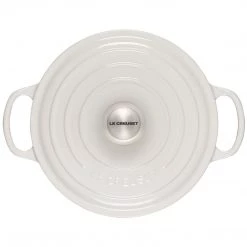 COOKWARE Le Creuset 5.25-Qt Signature Deep Oven - White