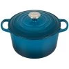 COOKWARE Le Creuset 5.25-Qt Signature Deep Oven - Deep Teal 2 COOKWARE Le Creuset 5.25-Qt Signature Deep Oven - Deep Teal
