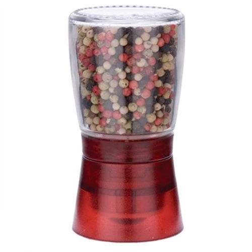 COOKS TOOLS Miu France Glass And Plastic Spice Grinder With Ceramic Gear, Red 3 COOKS TOOLS Miu France Glass And Plastic Spice Grinder With Ceramic Gear, Red