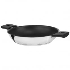 Cristel Mutine Detachable 11'' Deep Fying Pan - Exceliss Non-Sting Coating