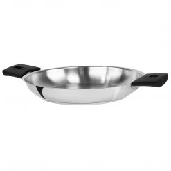COOKWARE Cristel Mutine Detachable Handle 10'' Stainless Steel Frying Pan