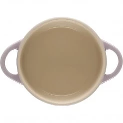 Le Creuset Mini Round Cocotte With Flower Lid - Provence