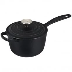 COOKWARE Le Creuset 1.75 Qt. Signature Saucepan - Licorice