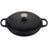 Le Creuset 3.5-Quart Signature Braiser - Licorice