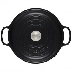 Le Creuset 3.5-Quart Signature Braiser - Licorice