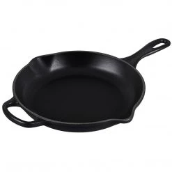Le Creuset 10.25" Signature Iron Handle Skillet - Licorice COOKWARE