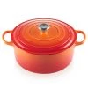 COOKWARE Le Creuset Round 9-Quart Dutch Oven - Flame