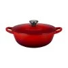 Le Creuset Enameled Cast Iron 1.5-Quart Soup Pot - Cerise 2 Le Creuset Enameled Cast Iron 1.5-Quart Soup Pot - Cerise
