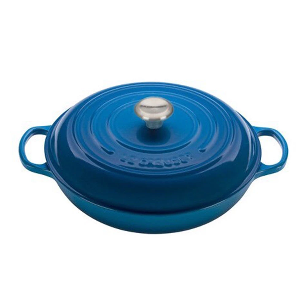 Le Creuset 5-Quart Braiser - Marseille 3 Le Creuset 5-Quart Braiser - Marseille