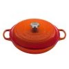 COOKWARE Le Creuset 5-Quart Braiser - Flame 2 COOKWARE Le Creuset 5-Quart Braiser - Flame