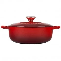 COOKWARE Le Creuset 3.5 Qt. Signature Sauteuse - Cerise