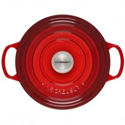 COOKWARE Le Creuset 3.5 Qt. Signature Sauteuse - Cerise