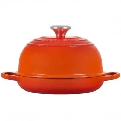 Le Creuset 9.5" (1.75 Qt.) Signature Bread Oven - Flame COOKWARE