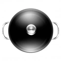 Le Creuset Toughened Nonstick PRO 6-1/3 Qt. Stockpot With Glass Lid