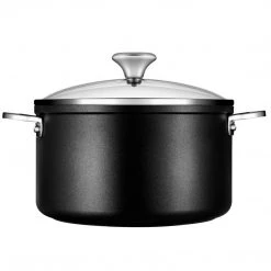 Le Creuset Toughened Nonstick PRO 6-1/3 Qt. Stockpot With Glass Lid