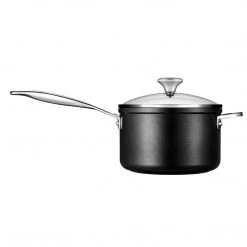 COOKWARE Le Creuset Toughened Nonstick PRO 3 Qt. Saucepan With Glass Lid