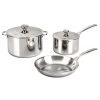 COOKWARE Le Creuset 5-Piece Stainless Steel Set