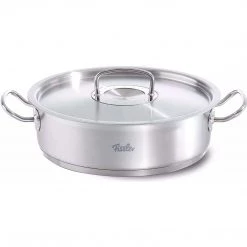 Fissler Original Profi 3.2-Quart Saute Pan With Lid And Helper Handles