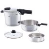 Fissler Vitaquick Pressure 6-Piece Cooket Set COOKWARE