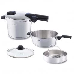 Fissler Vitaquick Pressure 6-Piece Cooket Set COOKWARE
