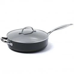 Green Pan Valencia Pro Ceramic 4.5-Quart Non-Stick Covered Saute Pan