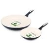 Green Pan Rio Ceramic 2-Piece Frypan Set - Black COOKWARE