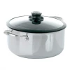 Frieling Black Cube 7.5-Quart Stockpot With Lid COOKWARE
