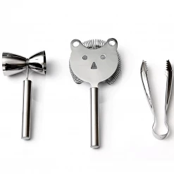 Wmf Faces Stainless Steel 3-Piece Bar Set