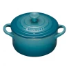 COOKWARE Le Creuset Mini Round 8-Ounce Cocotte - Caribbean