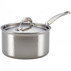 Ruffoni Symphonia Prima 3-1/2-Quart Covered Saucepan - Stainless Steel