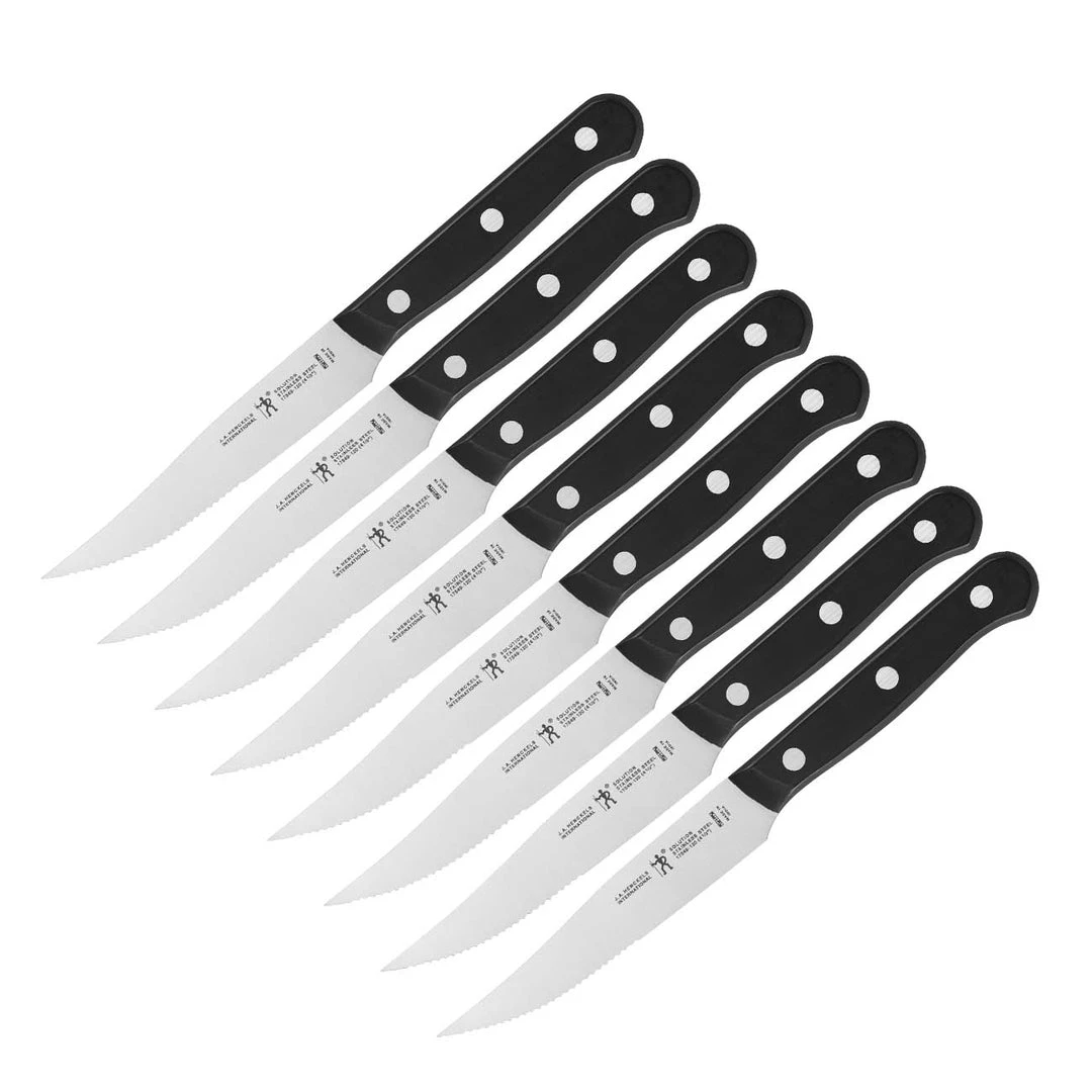 CUTLERY J.A. Henckels International Solution 8-Piece Steak Knife Set 3 CUTLERY J.A. Henckels International Solution 8-Piece Steak Knife Set